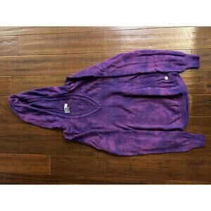 Roxy Purple Tie-Dye Hoodie Sweater